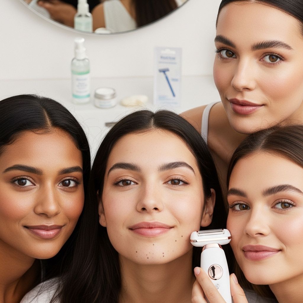 Explore the best face shavers for women, expert tips for safe facial hair removal, and how to achieve a flawless, fuzz-free complexion.