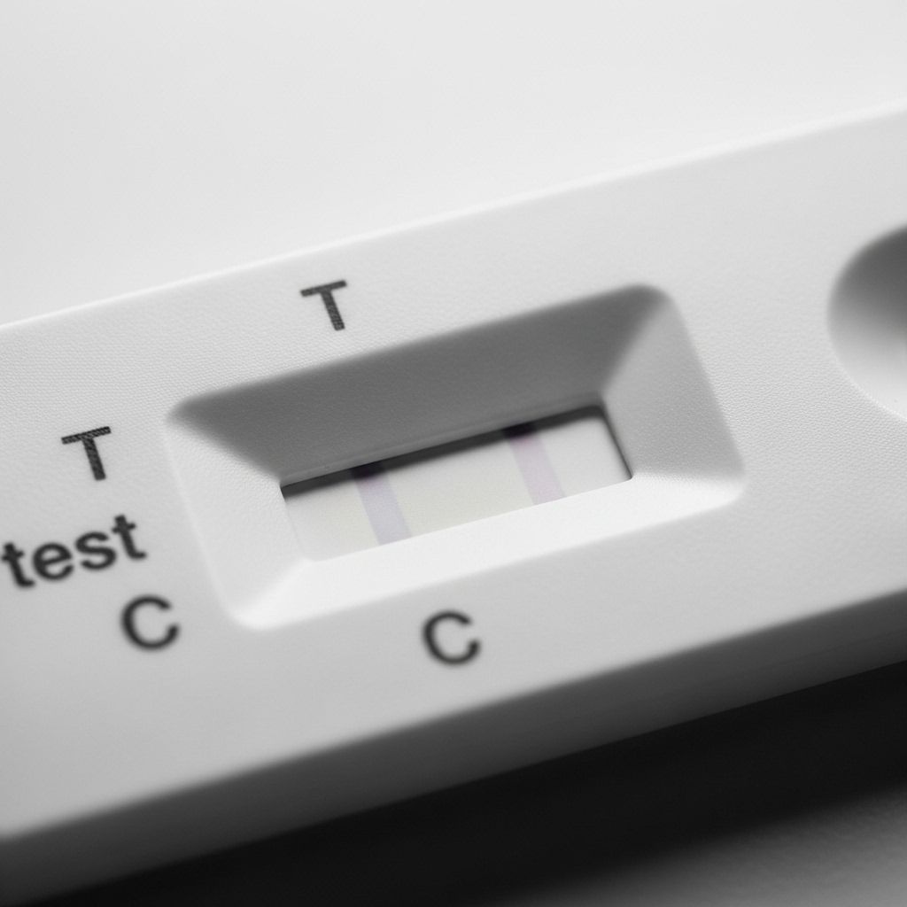 What Does a Faint Line on a COVID Test Really Mean? Even a subtle result on a home screening indicates infection and merits precautions.