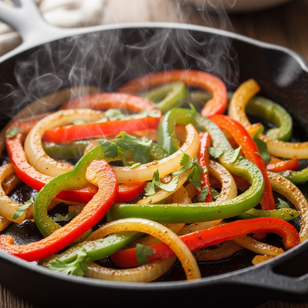 The Ultimate Guide to Fajita Vegetables: Sizzling Peppers and Onions Caramelizing peppers and onions unlocks sweet depth and smoky aroma in every bite.