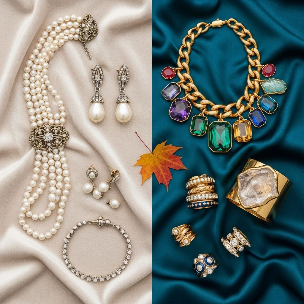 Explore the season’s must-have jewelry trends: bold statements, singular pearls, DIY touches, and the triumphant return of yellow gold.