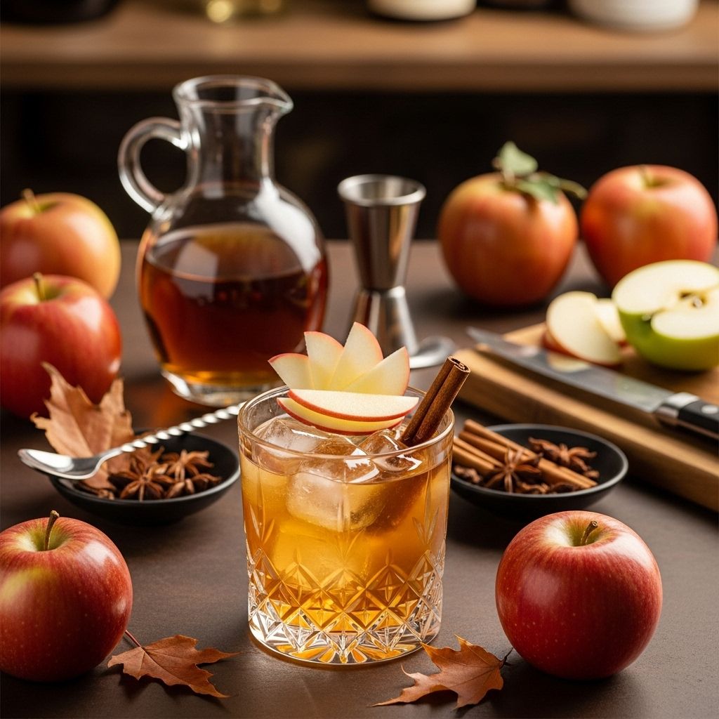 A simple blend of warming spices and fresh ingredients that embodies autumn’s cozy charm.