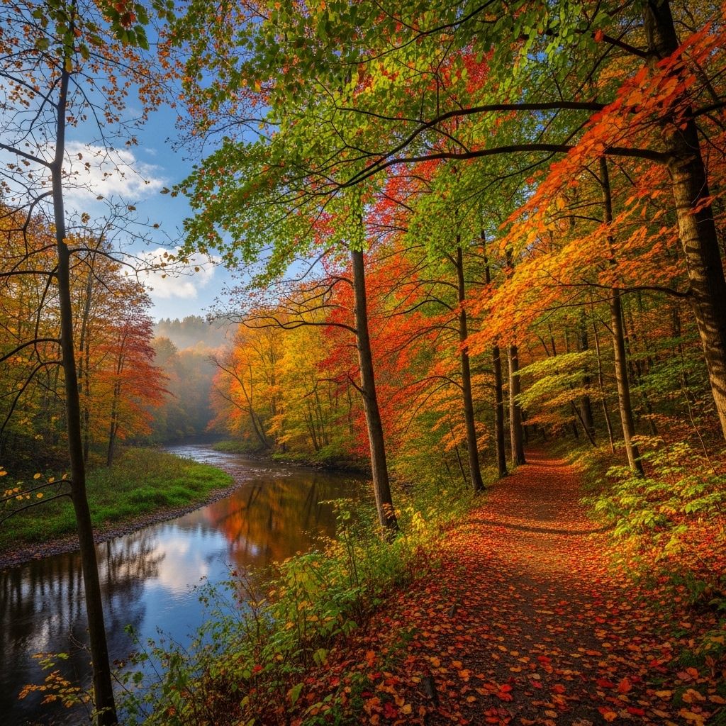 Discover when and where vibrant fall foliage will reach its colorful peak across every U.S. region in 2025.