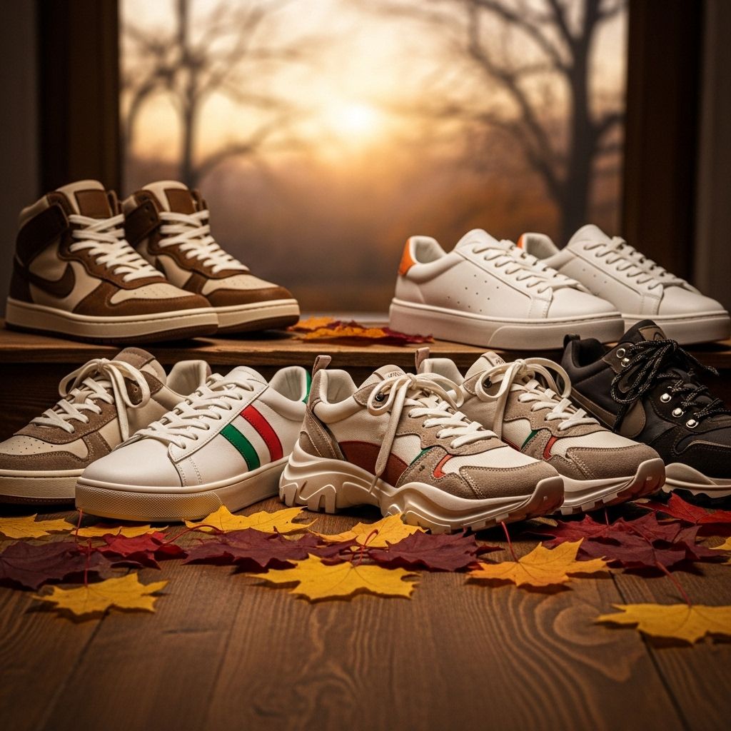 The Top Fall Sneaker Trends of 2025: Your Complete Guide Step out in style this season with the most essential and unexpected fall sneaker trends of 2025, from chocolate browns to playful personalized kicks.