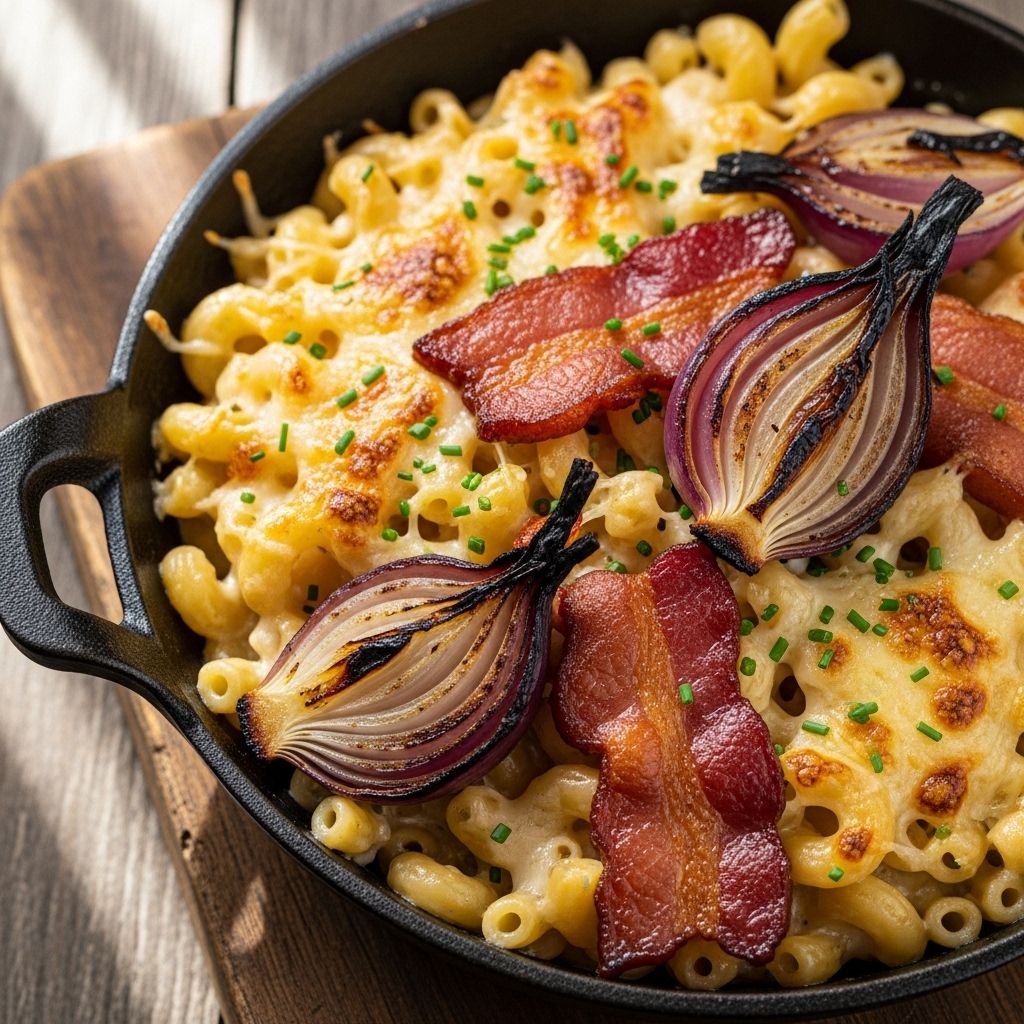 A grown-up spin on a comfort classic that brings indulgence to your dinner table.