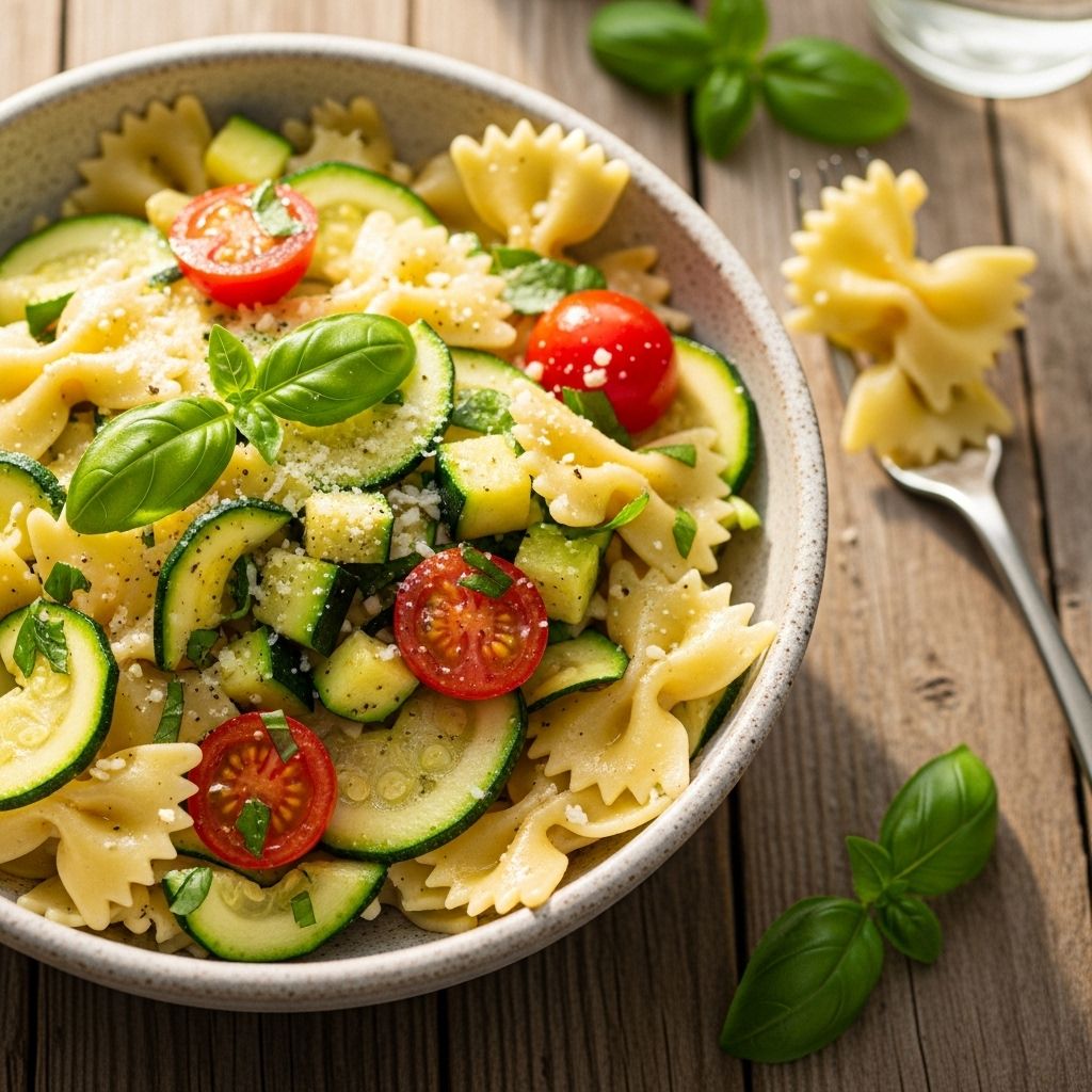 Farfalle with Zucchini: Perfect Summer Pasta Recipe Master stunning caramelization and aromatic layers for a next-level seasonal meal.