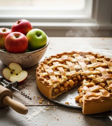 This nostalgic dessert fills your kitchen with warm spices and flaky, golden goodness.