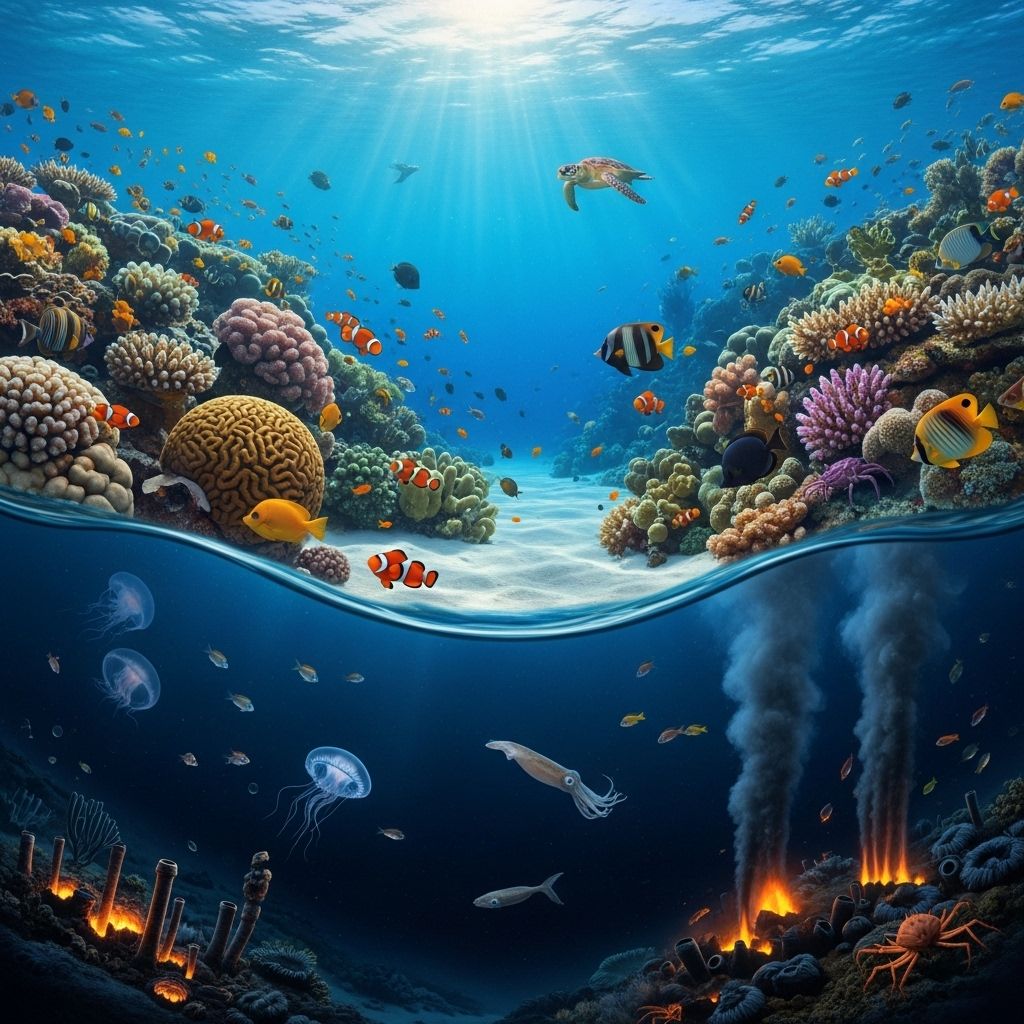 Explore the ocean’s depths, diversity, and significance—unveiling intriguing insights about the planet’s greatest wilderness.