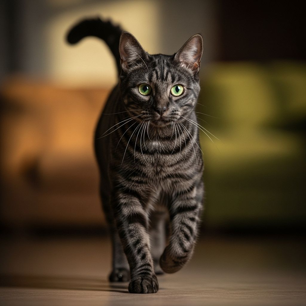 Discover the enchanting world of black tabby cats - mysterious, playful, and full of personality