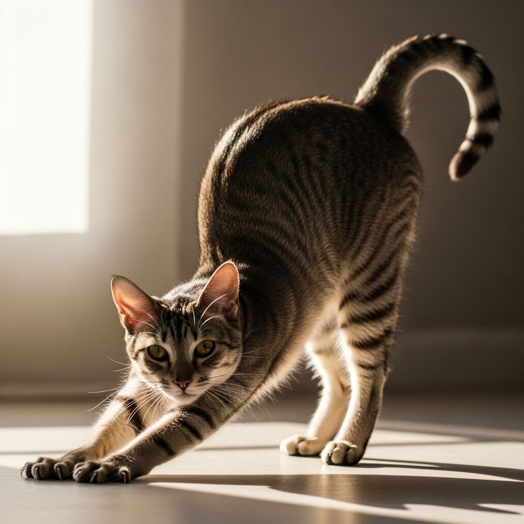 Explore the unique and adorable poses that make our feline friends so incredibly special
