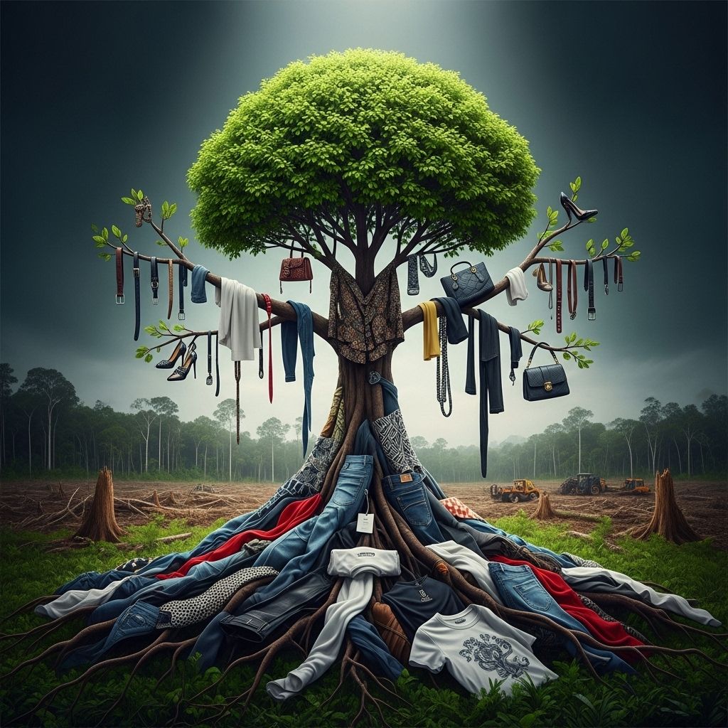 How Fashion Fuels Global Deforestation: Unraveling the Impact Explore the hidden environmental cost of fashion’s favorite materials and their link to deforestation worldwide.