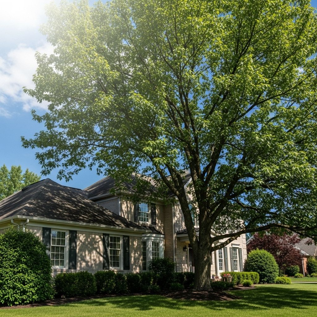 Strategically planting fast-growing shade trees can cool your home, lower energy bills, and offer environmental benefits.
