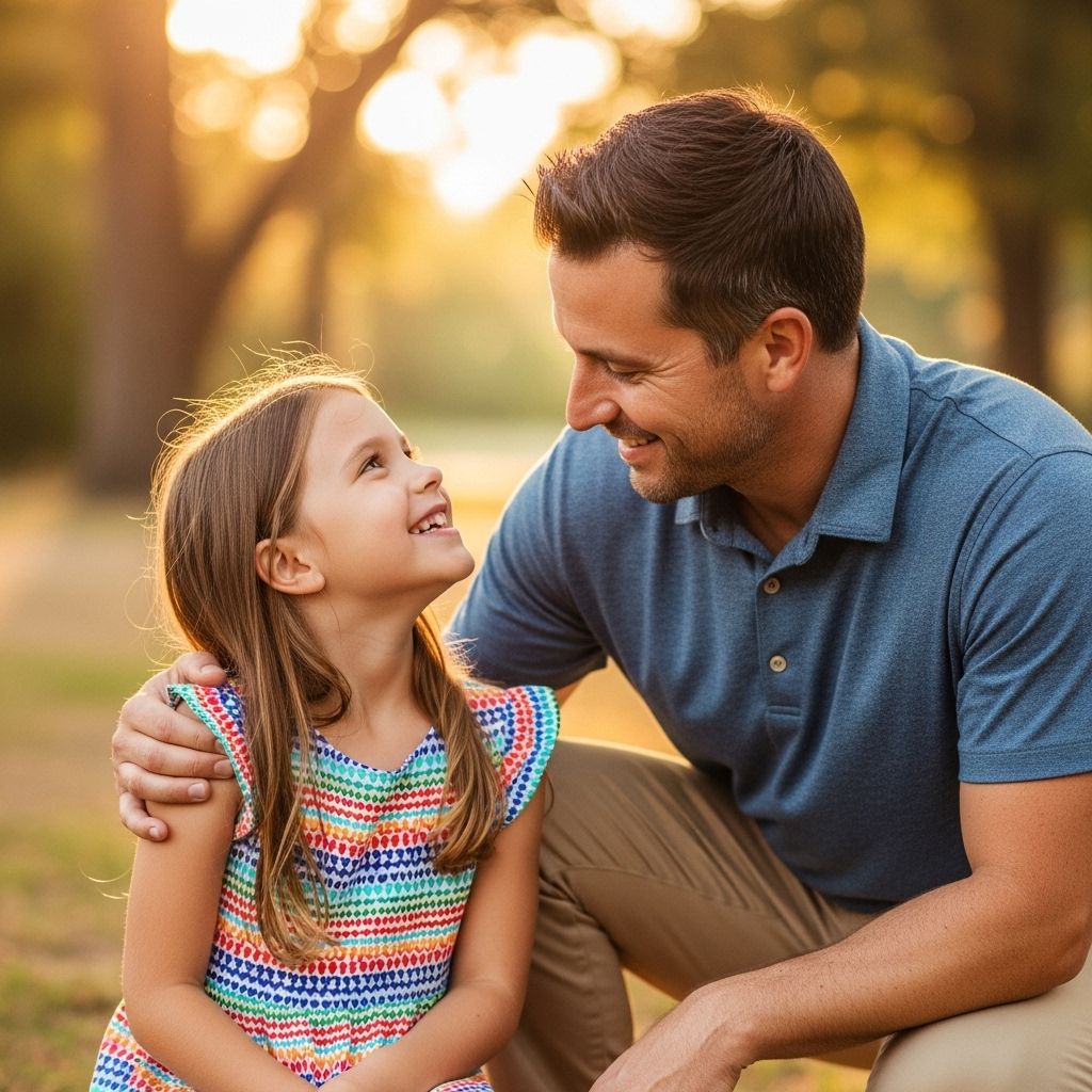 Dads can shape their daughters’ confidence and self-image through supportive interactions.