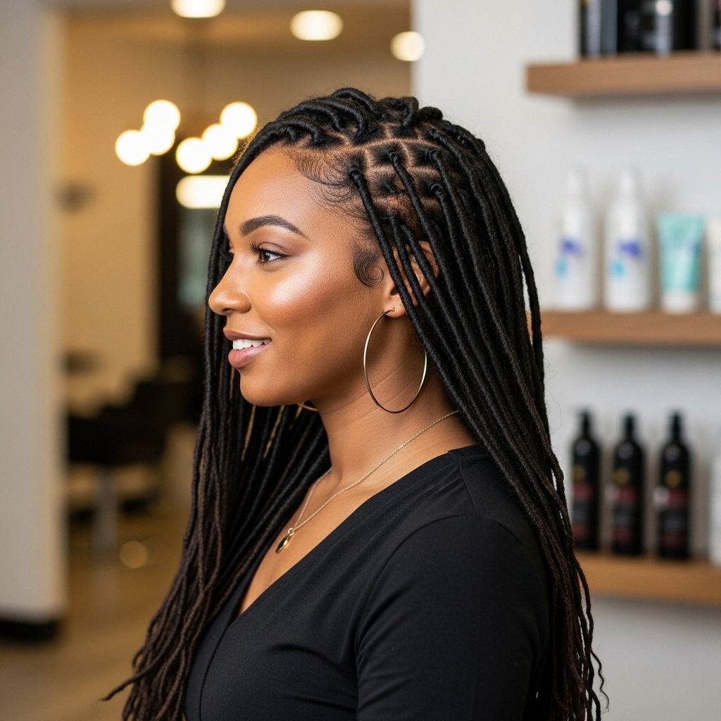 Everything you need to know about faux locs, from styling options to upkeep and the pros and cons of going faux instead of permanent.