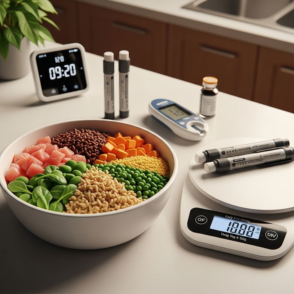 Consistent meal routines and nutrient-rich recipes help maintain steady glucose levels.