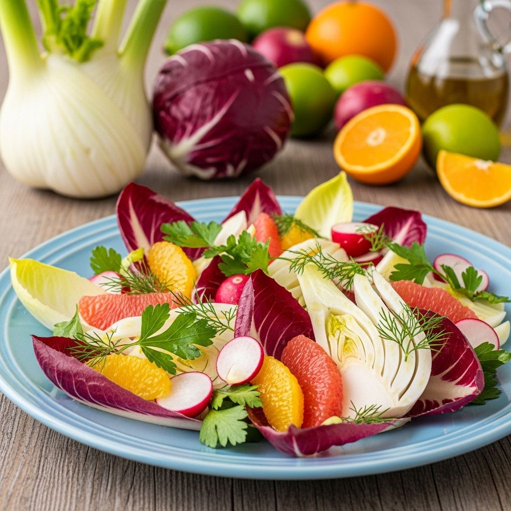 A vibrant mix of crisp textures and bright flavors that elevates any meal.