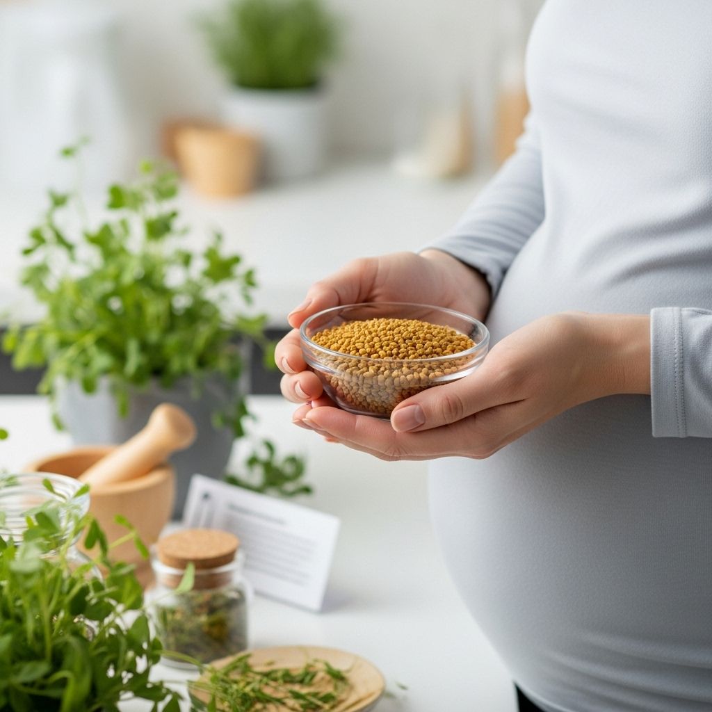 Fenugreek During Pregnancy: Benefits, Risks, and Safe Use A common spice may help balance blood sugar and support milk flow when added to meals.