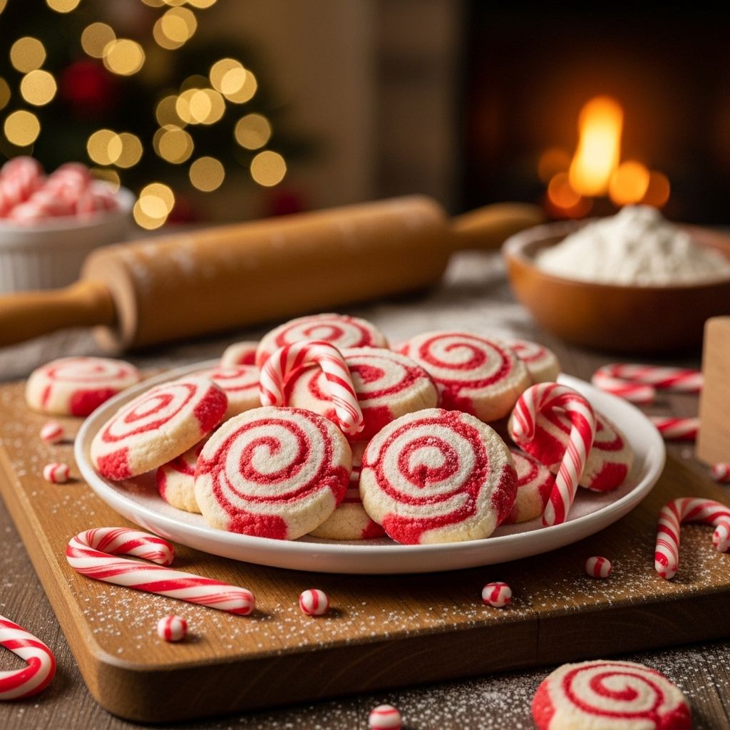 A playful twist on classic shortbread that adds peppermint cheer to every bite.