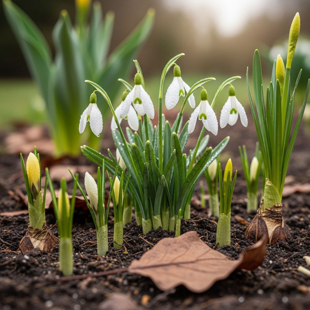 From snowdrops to blossoming trees, discover how to spot the first vibrant chapters of spring in your own backyard.