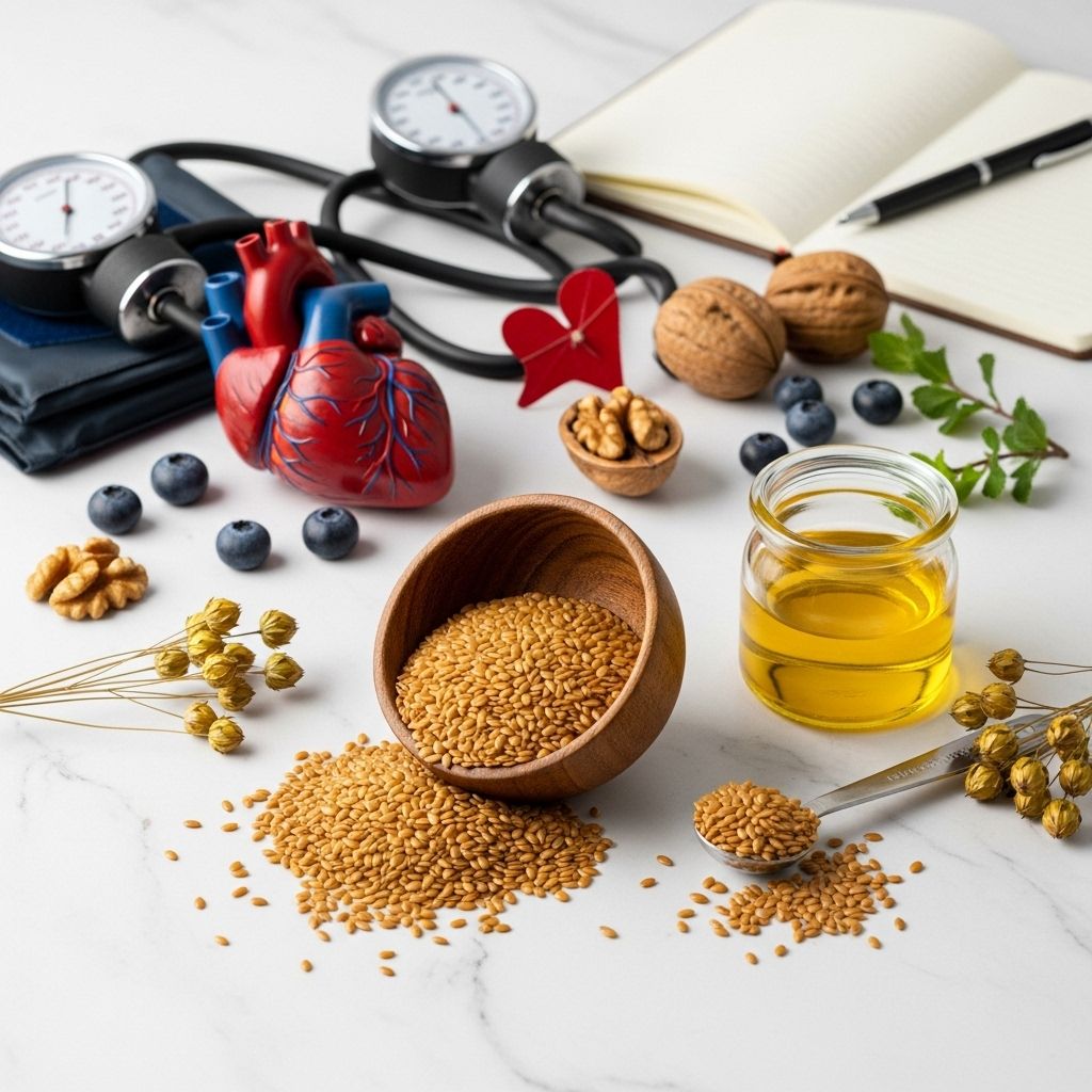 Unlock the cardiovascular benefits of flaxseed: science, nutrition, and tips for heart health.