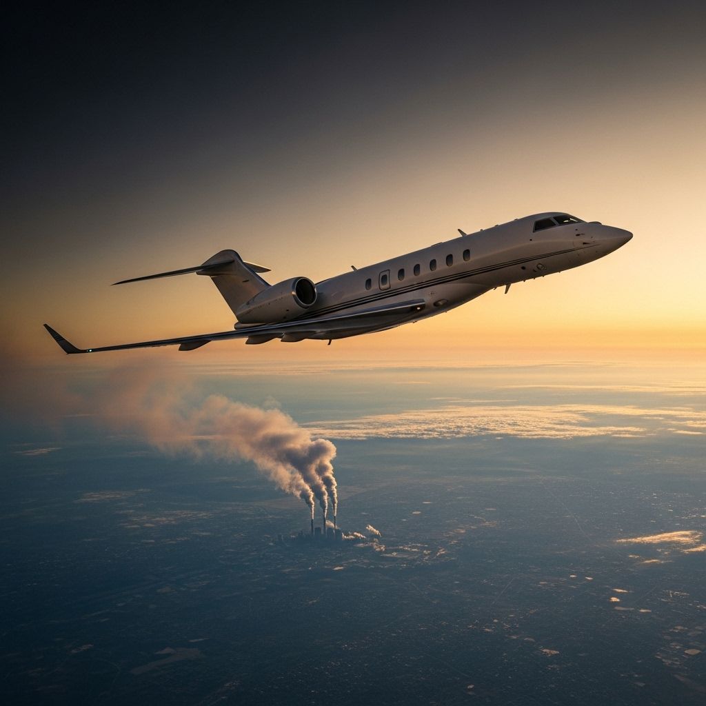 Flying Private: The Alarming Rise and Environmental Toll of Private Jet Travel Private jet usage is surging, intensifying aviation’s carbon footprint and raising major sustainability challenges.