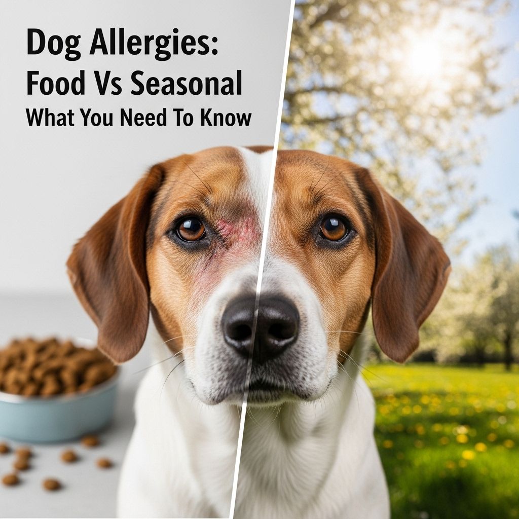 Learn to identify, differentiate and treat the most common allergies affecting your canine companion