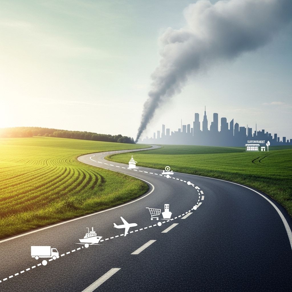 Food Miles and Carbon Emissions: Rethinking the Distance-to-Table Debate Examining the real carbon footprint of food miles and why 'eating local' is not always the climate solution it seems.
