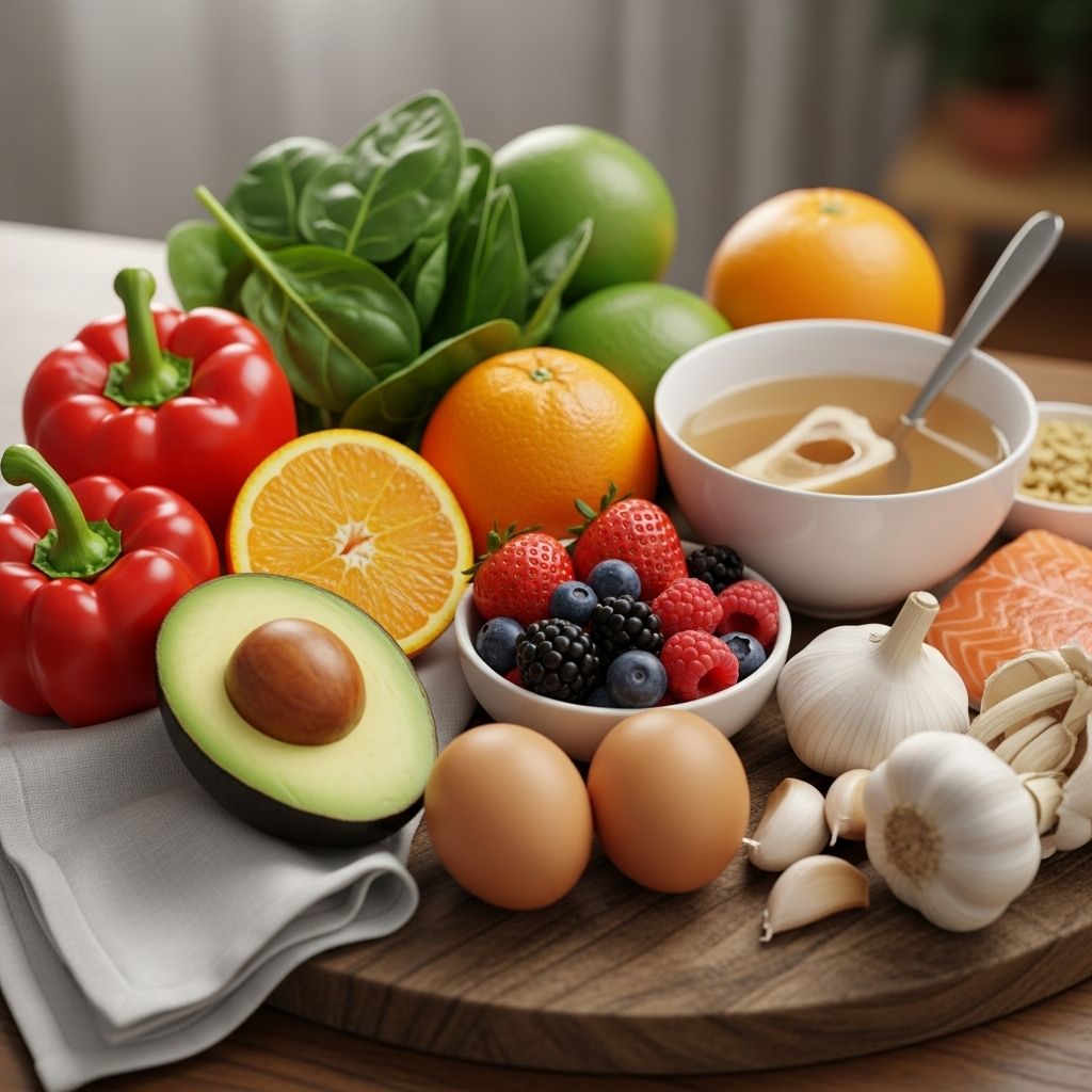 Discover delicious collagen-rich foods and nutrients that help your body generate this vital protein for skin, joint, and overall health.