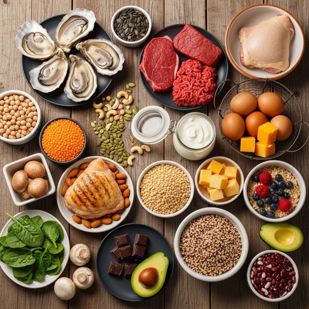 Discover the top zinc-rich foods, their health benefits, and simple ways to boost your zinc intake for optimal wellness.