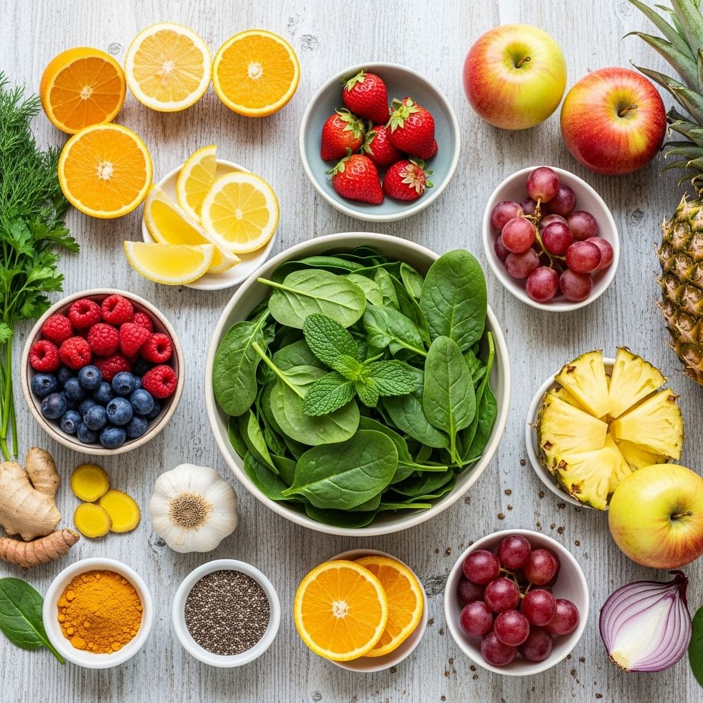 From quercetin-rich fruits to anti-inflammatory spices, your diet can be your allergy ally.
