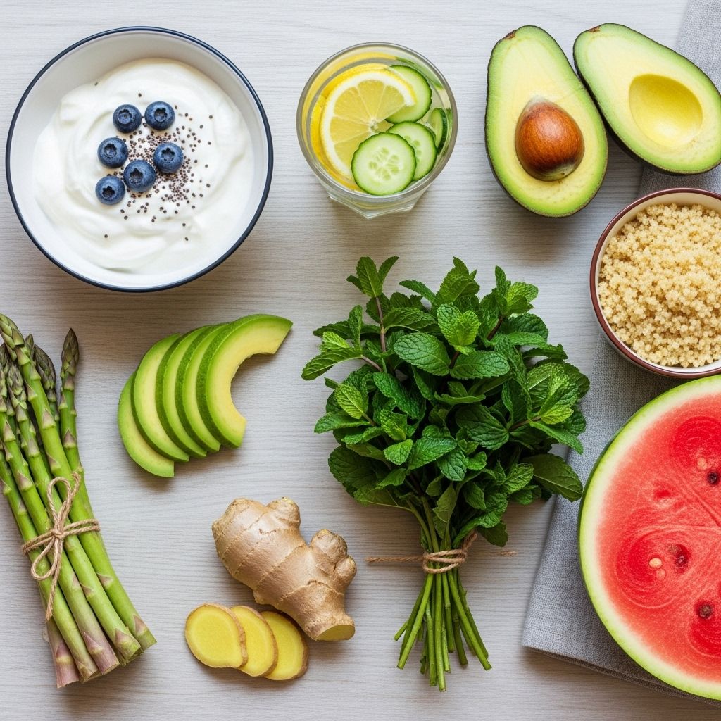 Banish belly bloat fast by choosing these expert-recommended foods that help flatten your stomach overnight.