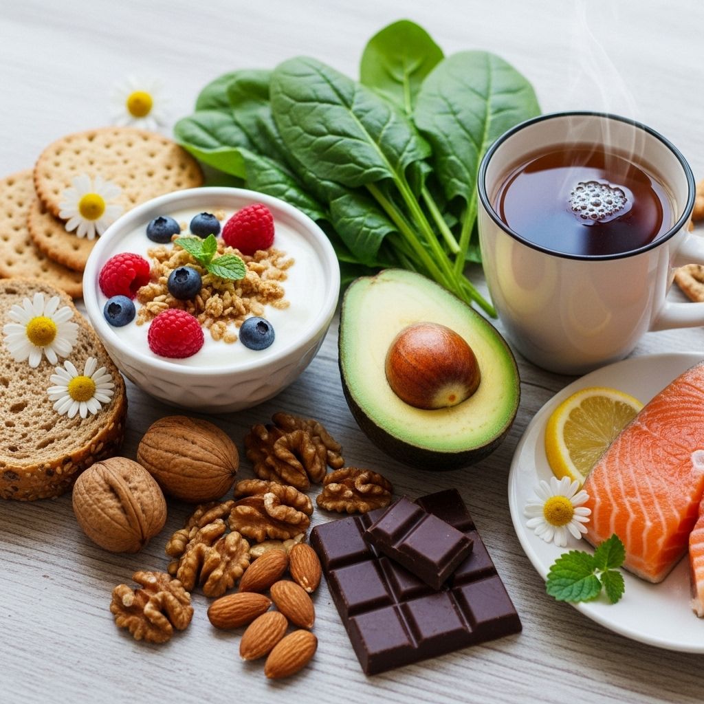 Explore evidence-based foods, nutrients, and dietary habits that can help ease anxiety, support brain health, and promote a calm mind.