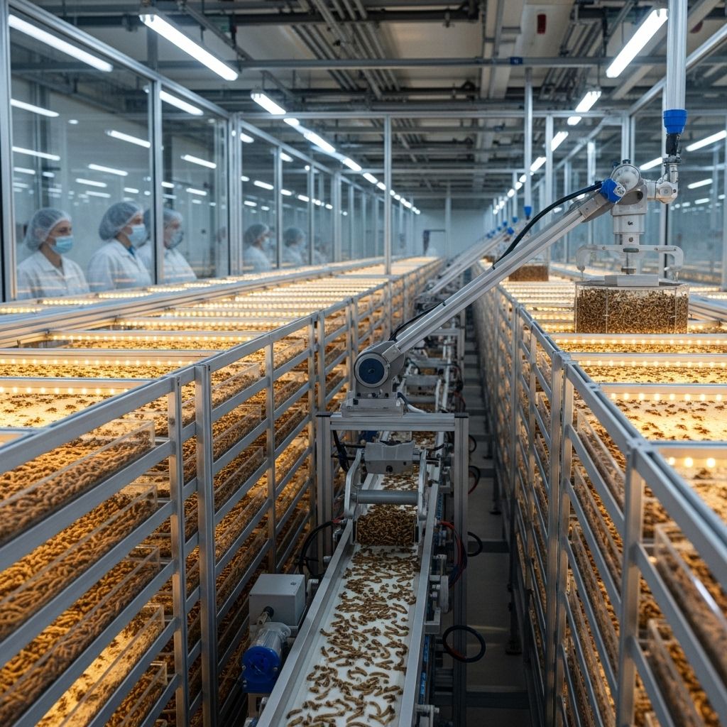 Inside France’s massive insect farms redefining sustainable food, animal feed, and circular agriculture for a greener future.