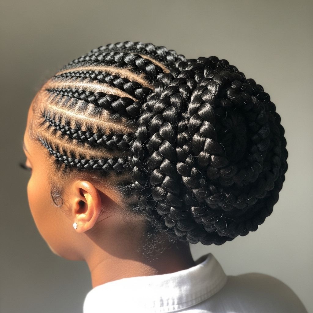 Master the freestyle stitch braided bun with expert tips, must-have products, and a foolproof, detailed step-by-step process.