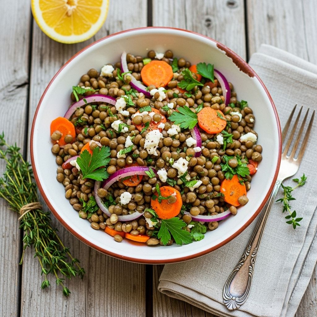 Flavors develop overnight for a vibrant, protein-packed side dish that stays crisp.