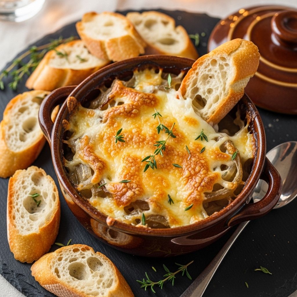 Sweet, jammy layers melt into a buttery, savory spread that elevates any gathering.