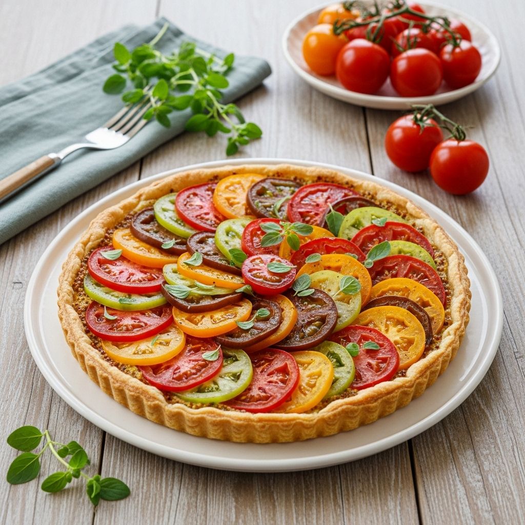Bright, garden-fresh flavors and buttery pastry combine for effortless seasonal cooking.