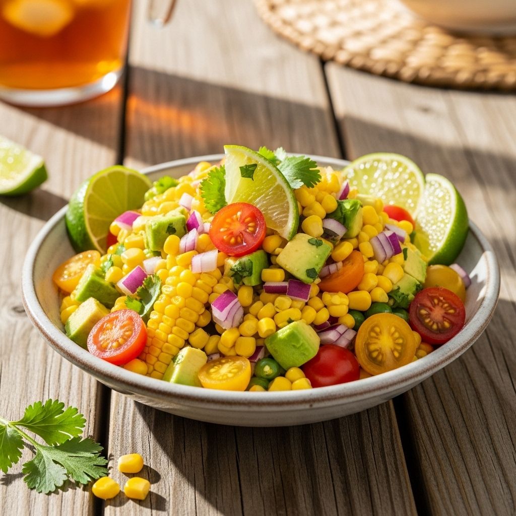 This vibrant blend highlights peak-season produce with minimal prep and maximum flavor.