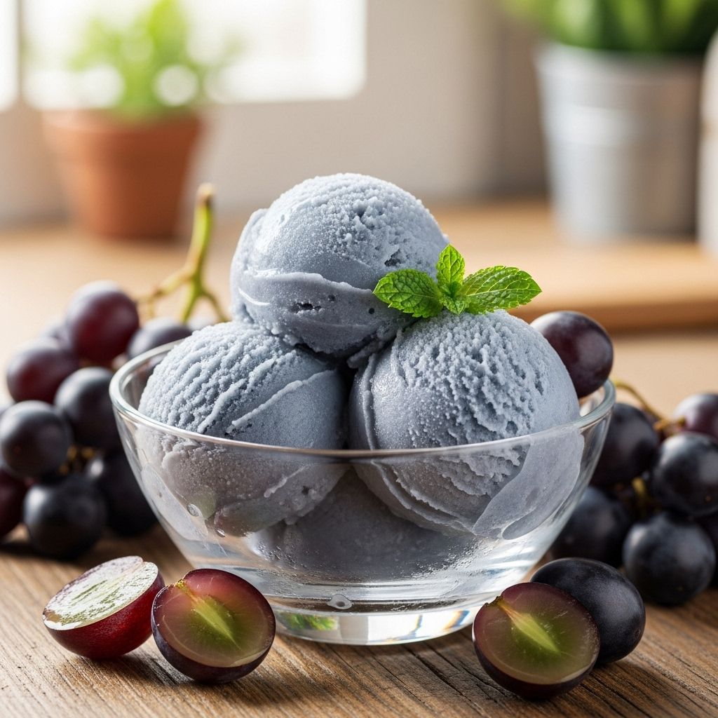 Pure grape sweetness comes alive in a dairy-free dessert that’s effortless to customize.