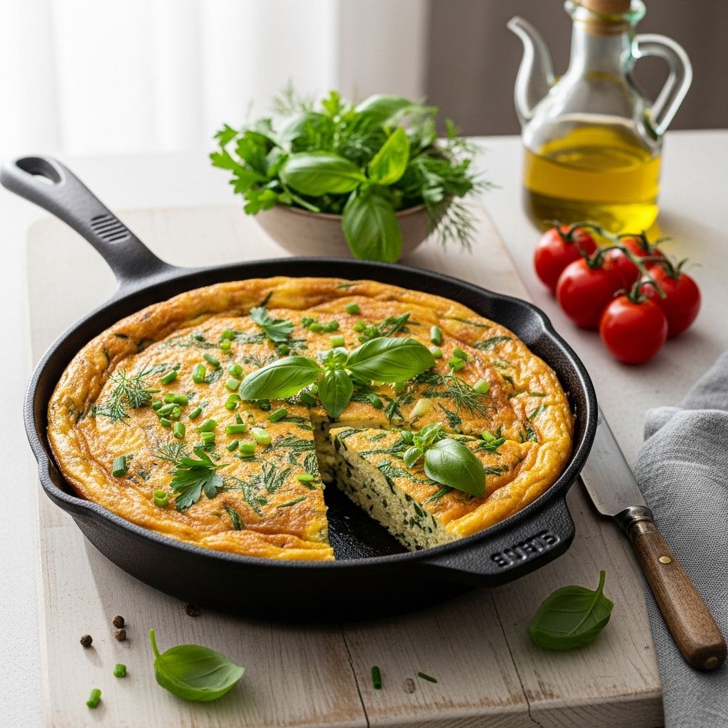 Fresh Herb Frittata: The Ultimate Guide to a Simple, Flavorful Meal Discover the freshness of a classic spring herb frittata—easy, healthy, and endlessly adaptable for any season or table.