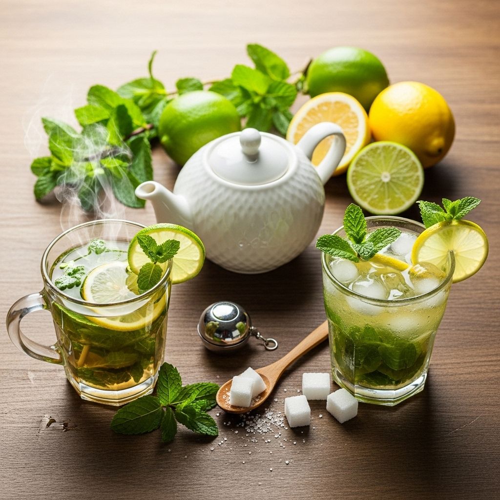 How to Make Fresh Mint Tea: Hot or Iced Recipe Guide A caffeine-free infusion that uplifts with vibrant herbal aroma and aids digestion.