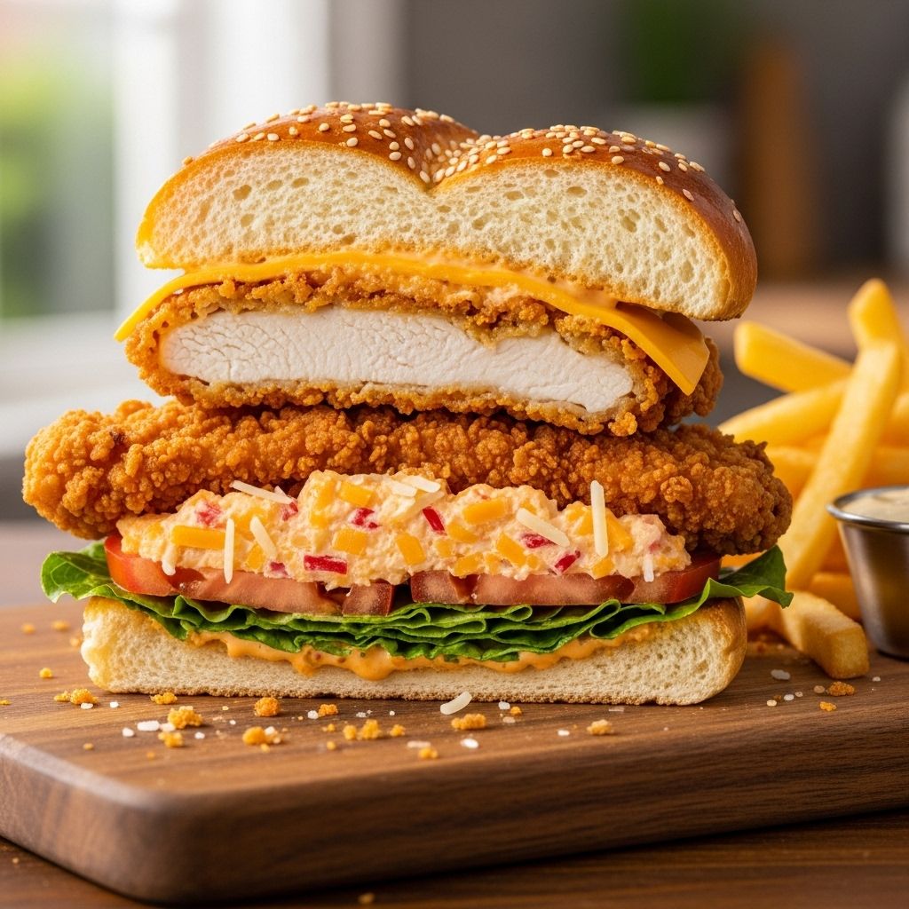 A perfect balance of crunch and spice for a next-level comfort meal.