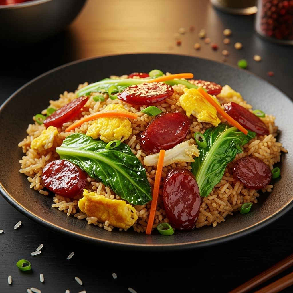 Discover how smoky wok heat transforms each rice grain into a crisp, flavorful delight.