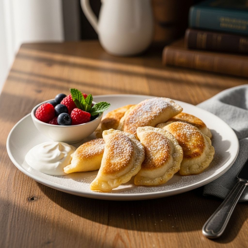 A foolproof method for golden, crispy dumplings filled with rich, velvety cream.