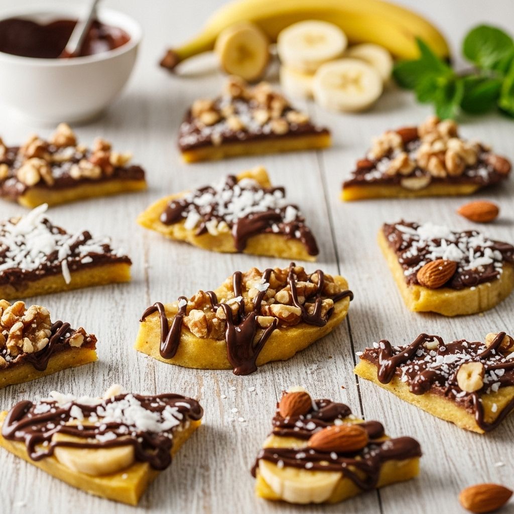 Discover the viral frozen banana bark sensation—an easy, nutritious, and delicious homemade snack sweeping kitchens and social media.