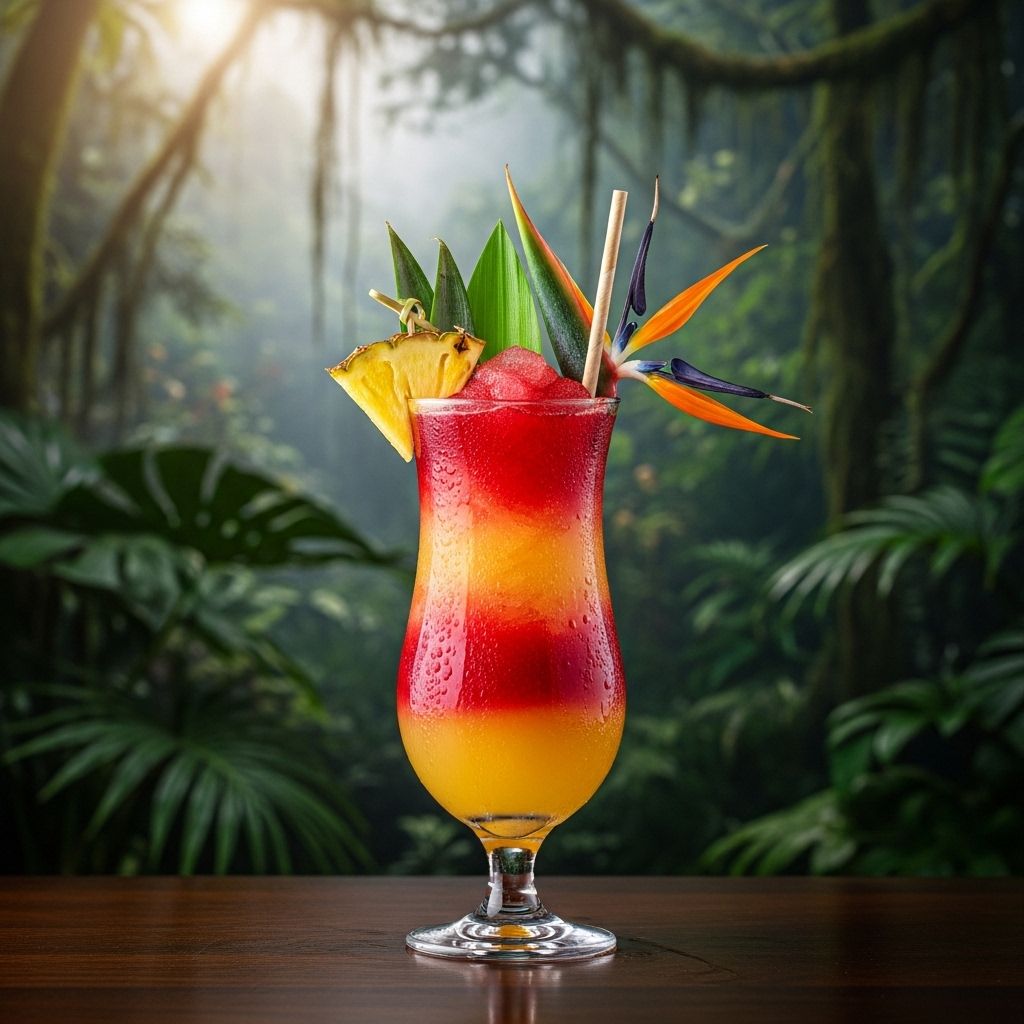 A frosty spin on a tropical classic for silky, balanced flavor in every sip.