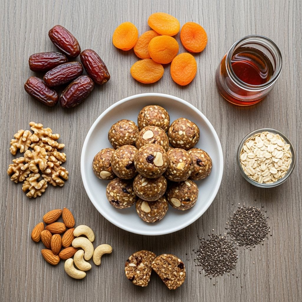 How to Make Fruit & Nut Energy Bites at Home A no-bake snack solution that provides sustained fuel and endless flavor possibilities.