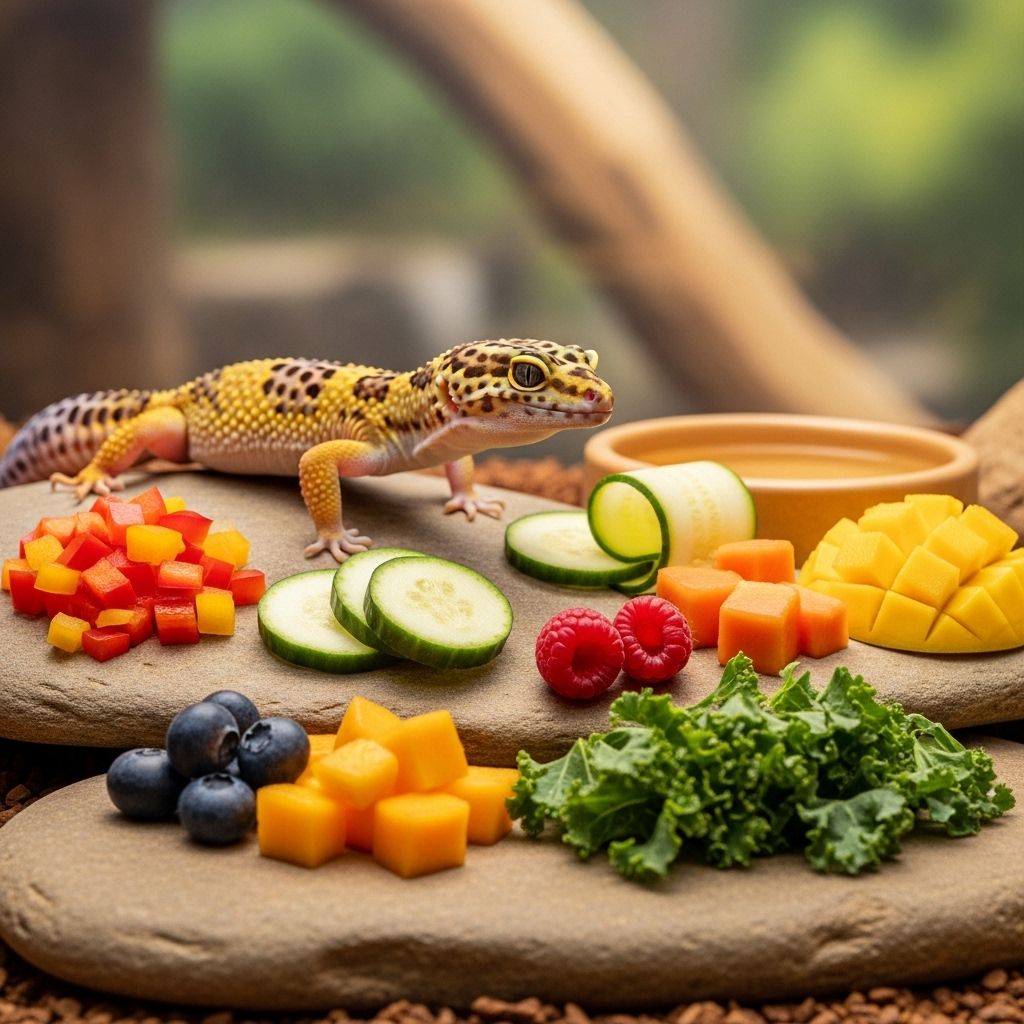 Essential nutrition guide for providing the right plant-based foods for your lizard's optimal health