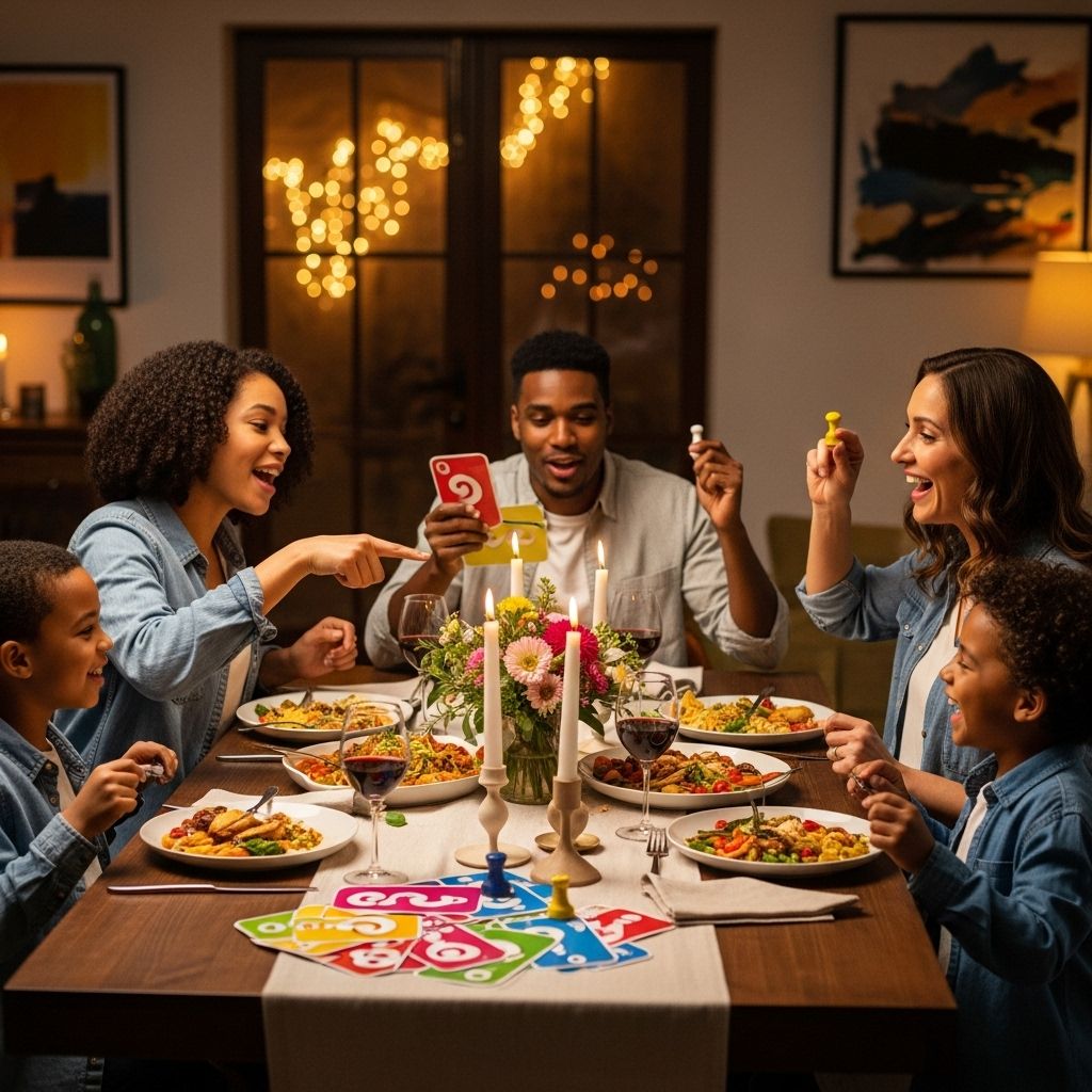 25 Fun Dinner Table Games for Memorable Family Meals Turn evenings into laughter-filled moments that spark creativity and conversation.