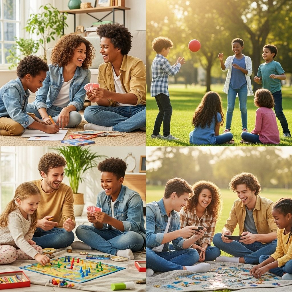 110+ Fun Games To Play With Siblings For Stronger Bonds And Endless Laughs A mix of creative challenges designed to foster teamwork and lasting connections.