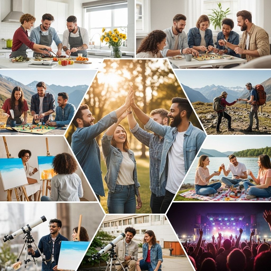 50+ Fun and Creative Things to Do with Your Friends Rekindle connections and make every get-together memorable.